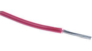 Stranded Wire mPPE 0.51mm² Tinned Copper Red 30m